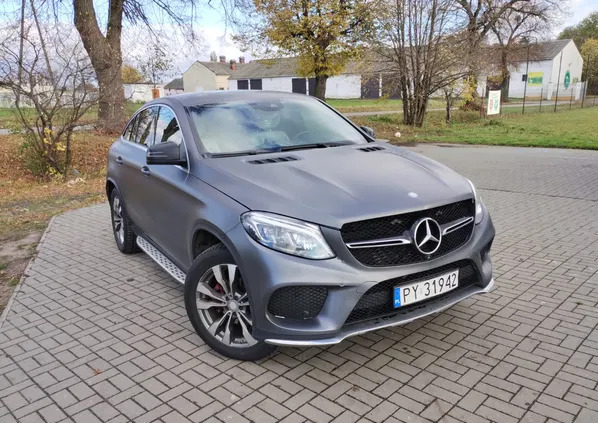 inowrocław Mercedes-Benz GLE cena 160000 przebieg: 133542, rok produkcji 2015 z Inowrocław